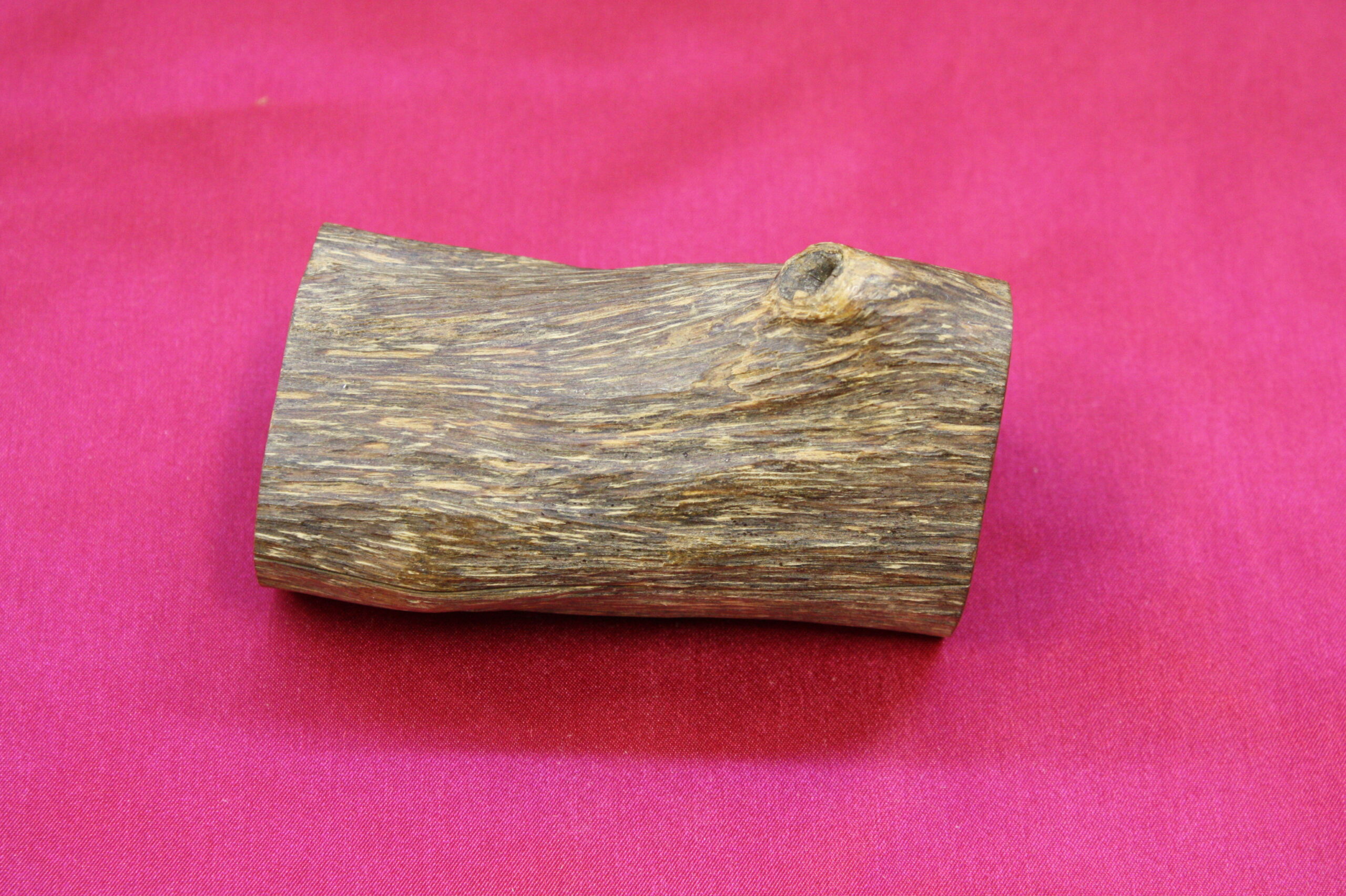 特：沈香　香合　丸太原木調