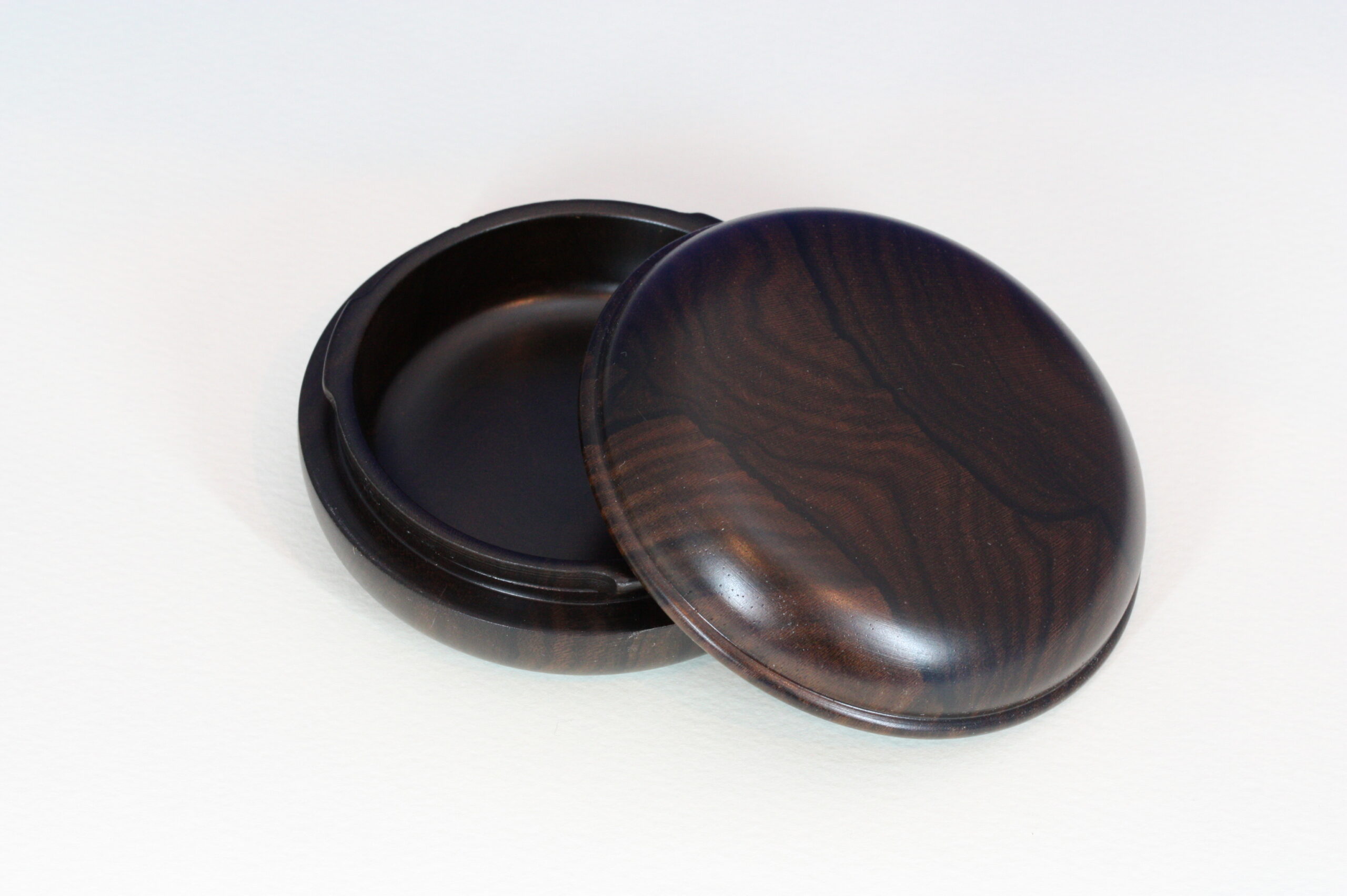 シャム柿　香合　ワンタッチ式