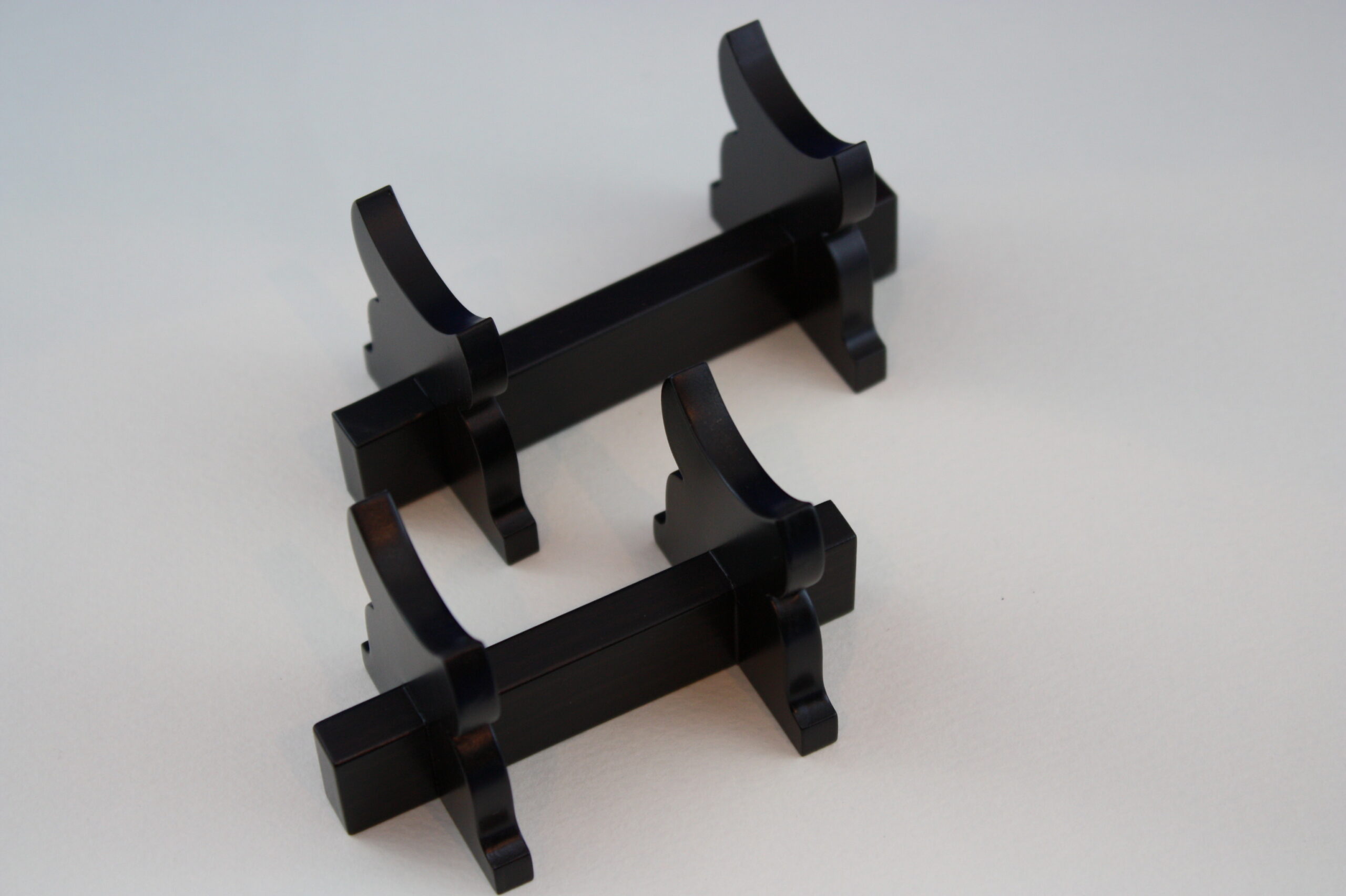 紫檀　りん棒置台　※各小売店様名などレーザーで名入れ加工します。