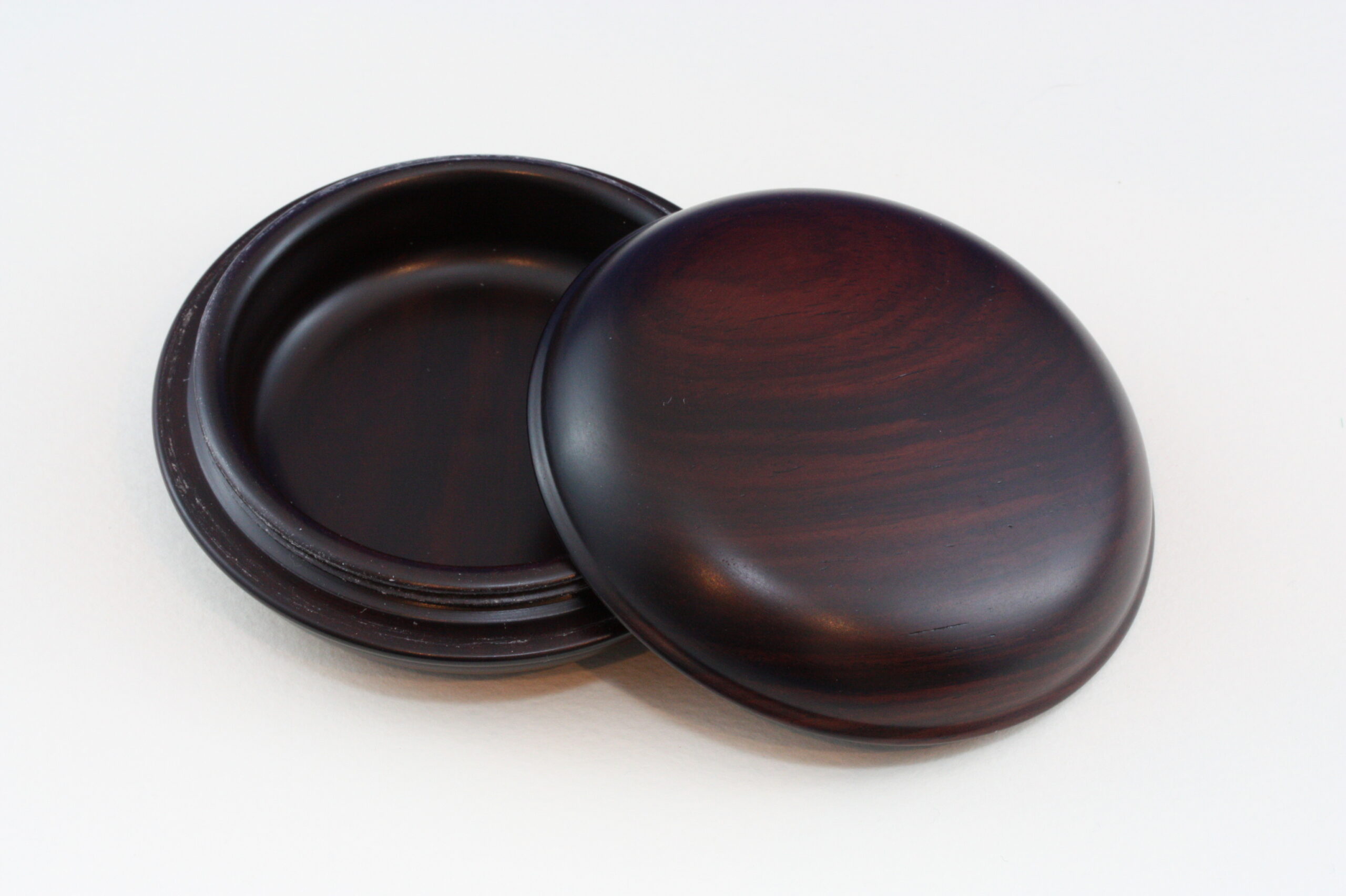 紫檀　香合　蛤型